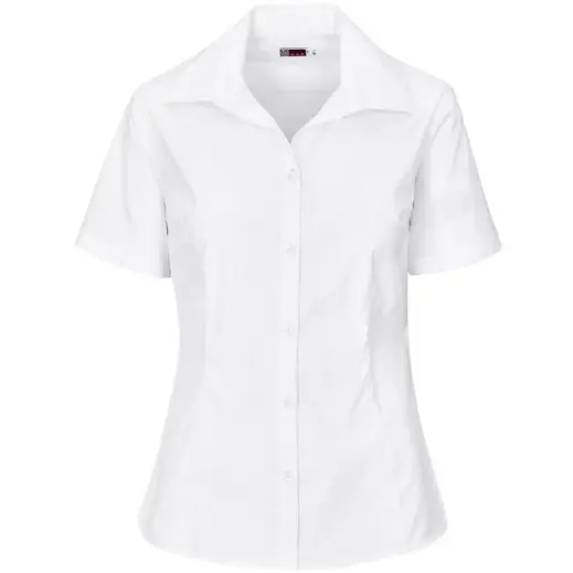 Ladies Short Sleeve Sheffield White